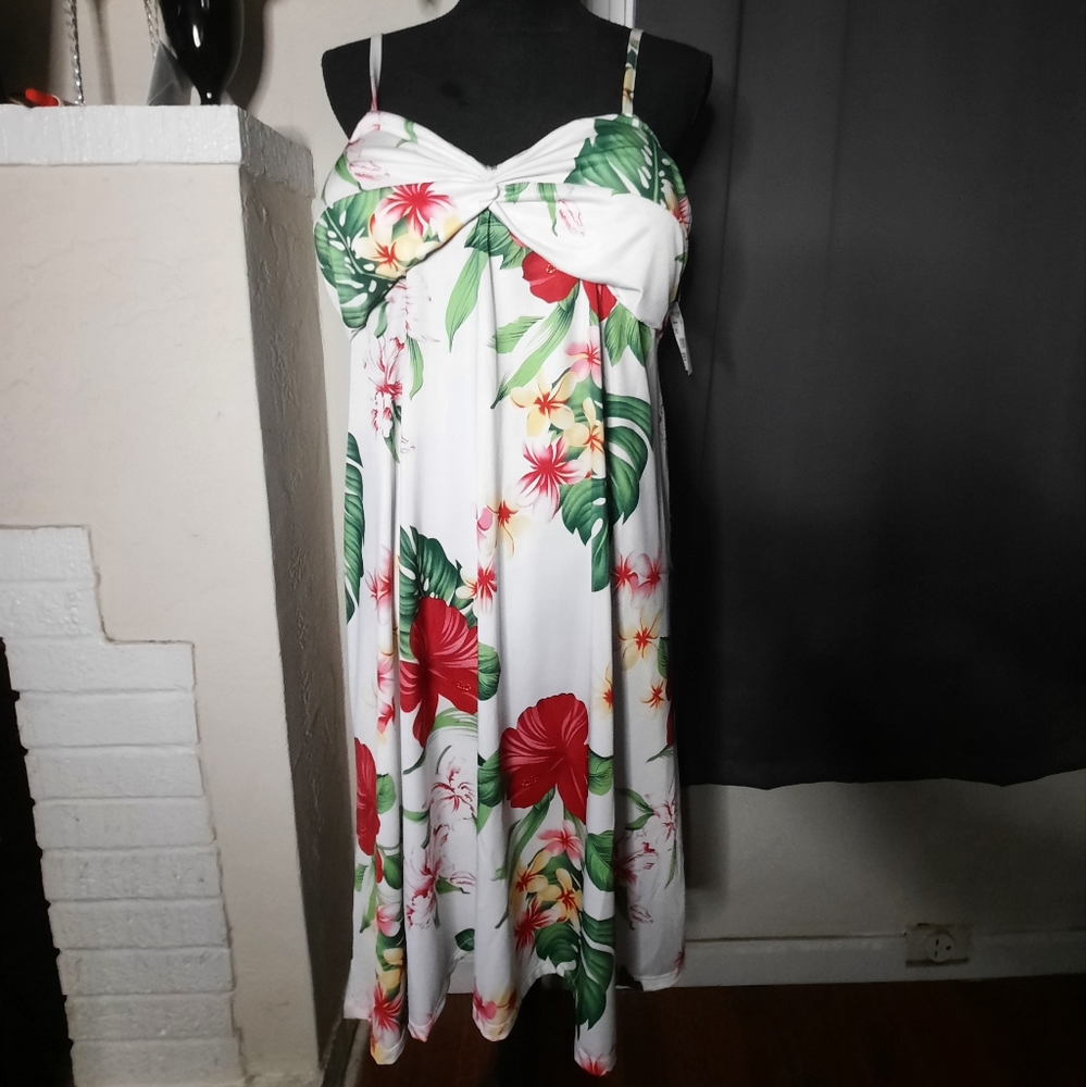 Hawaiian Plus Size Dress